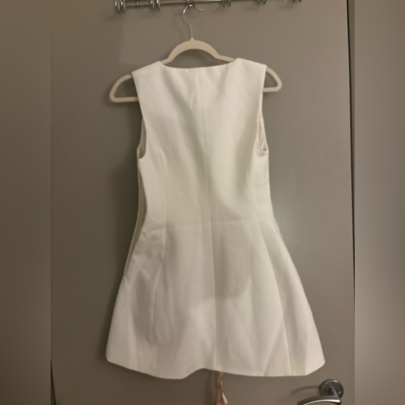 Meshki Ivory Mini Dress - Picture 3 of 4